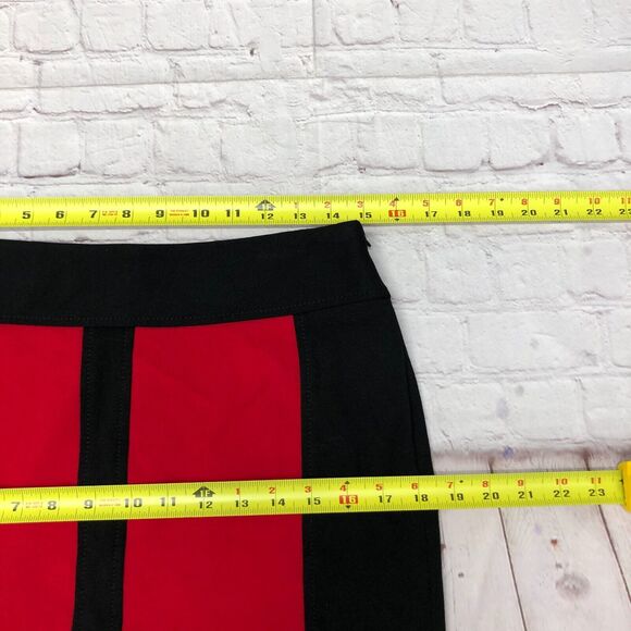 Cache Women Straight Pencil Skirt Size 6 Rayon Blend M194 -3 - Picture 6 of 16